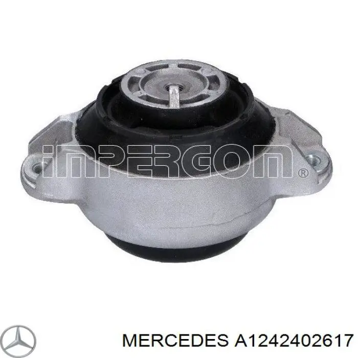 Poduszka (podpora) silnika lewa Mercedes A1242402617 cena, od 48,53 USD