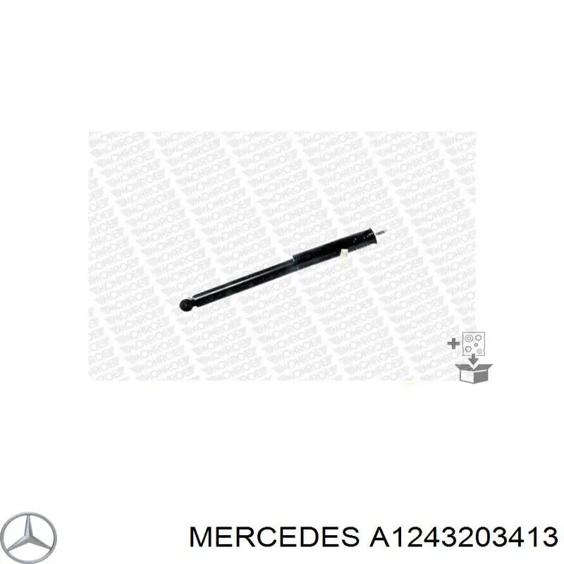 Amortyzator tylny Mercedes A1243203413 cena, od 51,77 USD