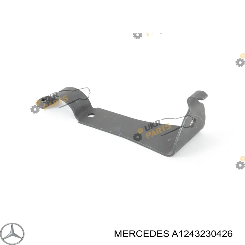 Uchwyt do mocowania tulei stabilizatora przedniego Mercedes A1243230426 cena, od 6,21 USD