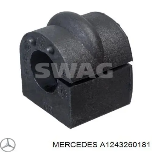 Tuleja stabilizatora tylnego Mercedes A1243260181 cena, od 5,88 USD