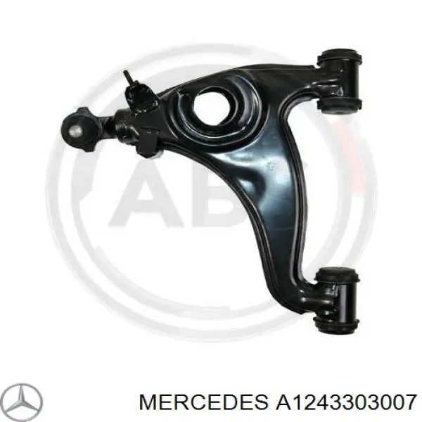 Wahacz zawieszenia przedniego dolny lewy Mercedes A1243303007 cena, od 124,84 USD