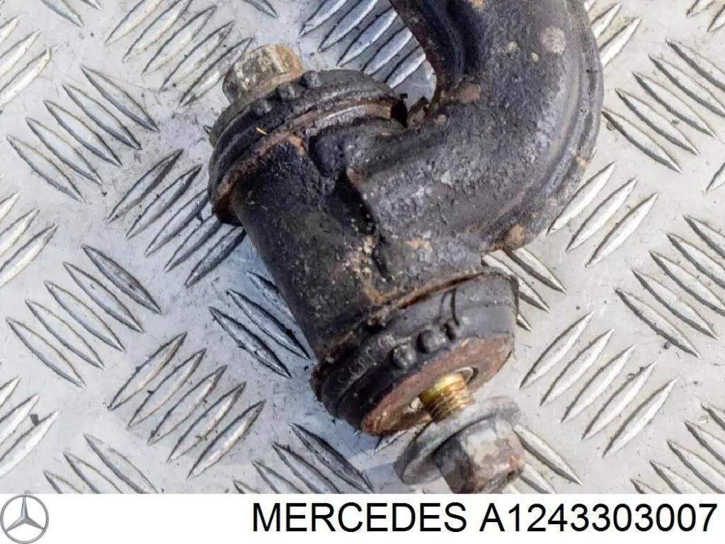 Do koszyka A1243303007 Mercedes Wahacz zawieszenia przedniego dolny lewy