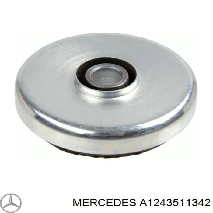 Do koszyka A1243511342 Mercedes Silentblock przedni (poduszka) reduktora mostu tylnego