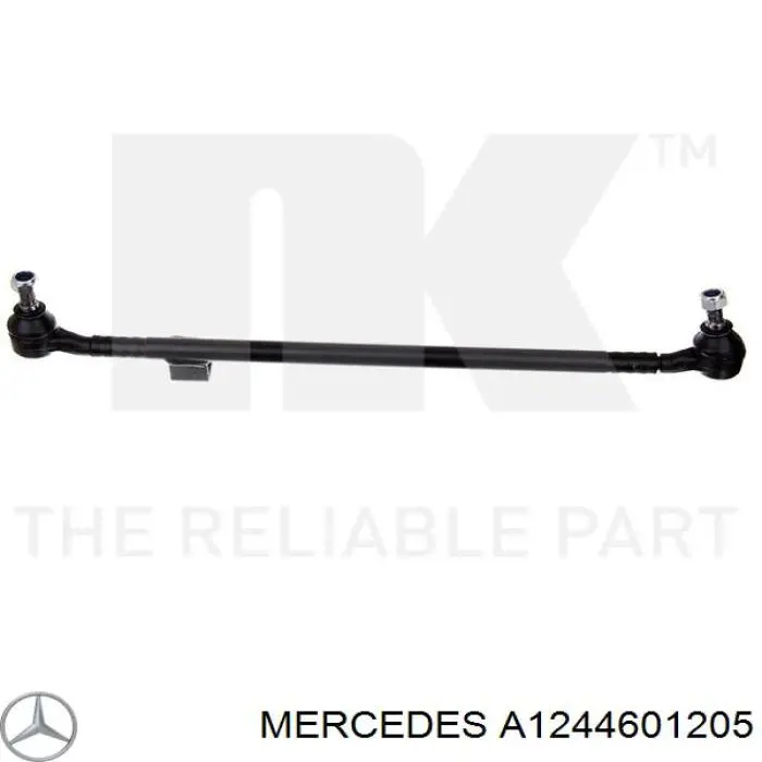 A1244601205 Mercedes Drążek kierowniczy środkowy