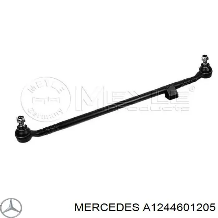 Do koszyka A1244601205 Mercedes Drążek kierowniczy środkowy