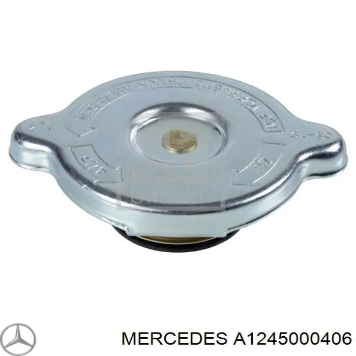 A1245000406 Mercedes Pokrywa (korek) chłodnicy
