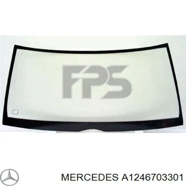 A1246703301 Mercedes Szyba przednia