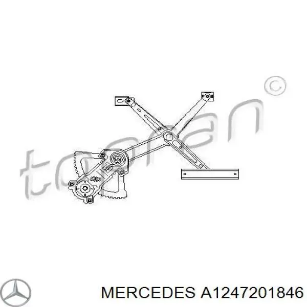 Do koszyka 18298 Febi Mechanizm podnoszenia szyby drzwi przednich prawych