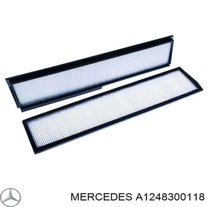 Filtr kabiny Mercedes A1248300118 cena, od 20,02 USD