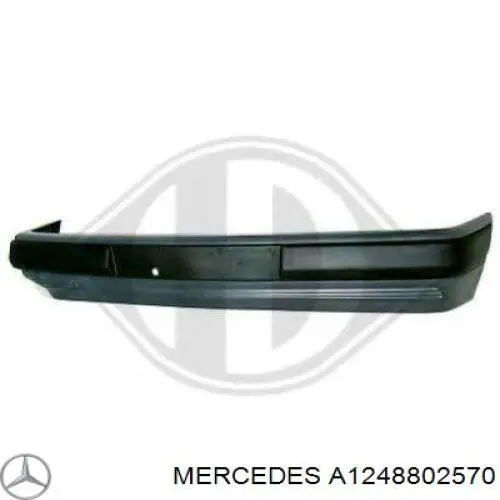 Zderzak przedni Mercedes A1248802570 cena, od 128,36 USD