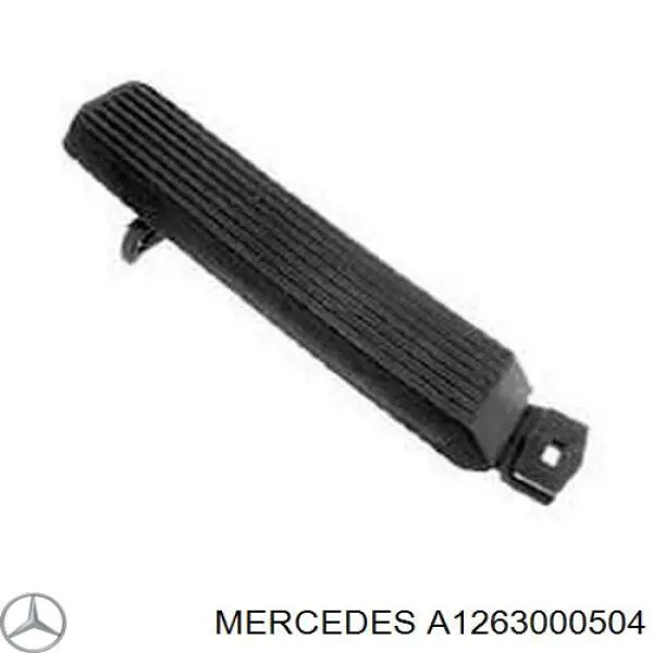 Pedał przyspieszenia (gazu) Mercedes A1263000504 cena, od 11,04 USD