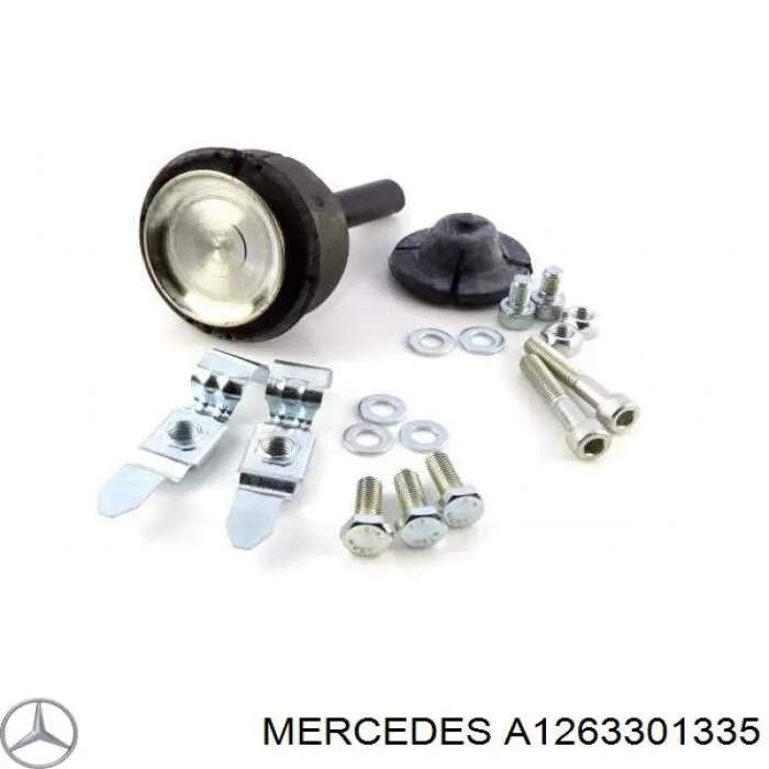 Do koszyka A1263301335 Mercedes Sworzeń wahacza dolny