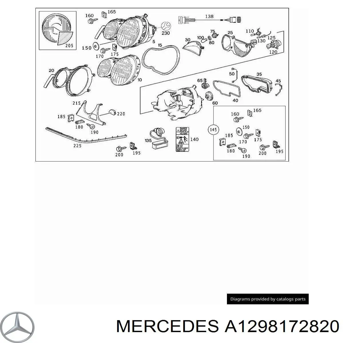 A1298172820 Mercedes 