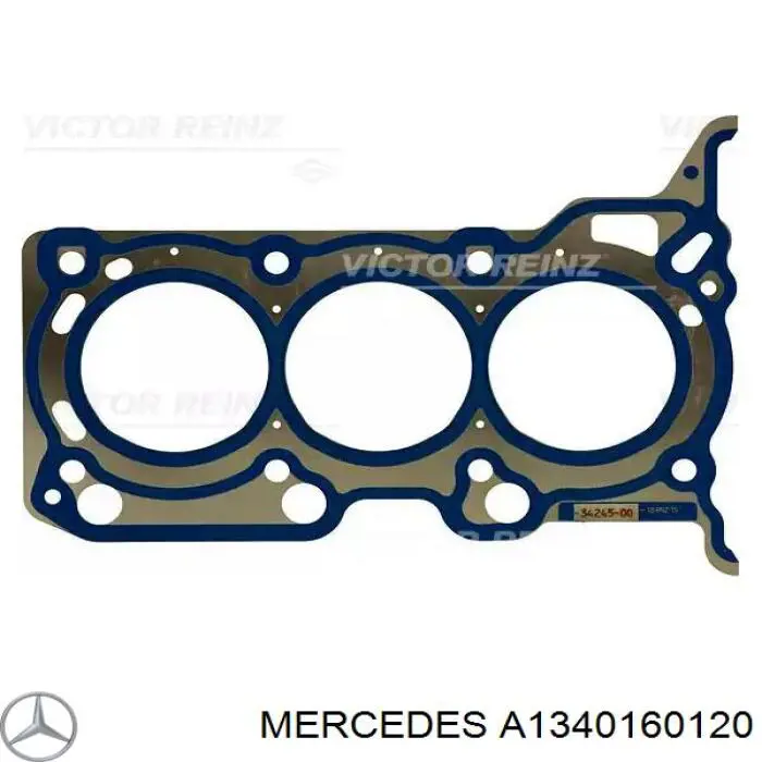 Do koszyka A1340160120 Mercedes Uszczelka głowicy cylindrów