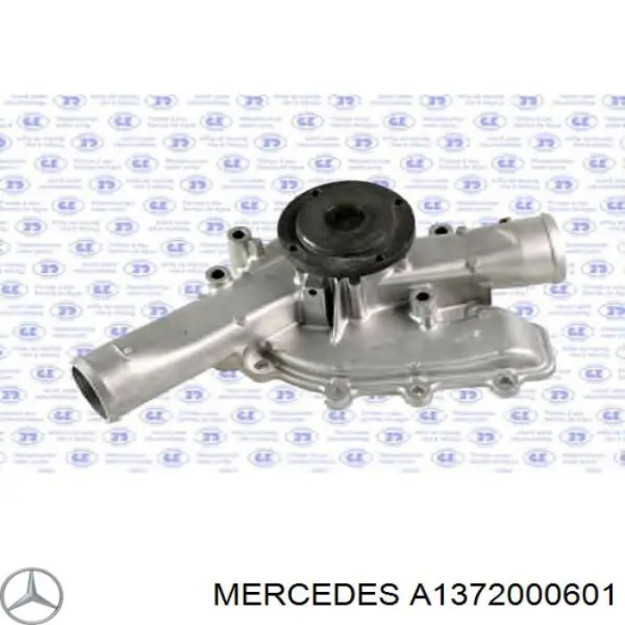 Do koszyka A1372000601 Mercedes Pompa chłodząca wodna