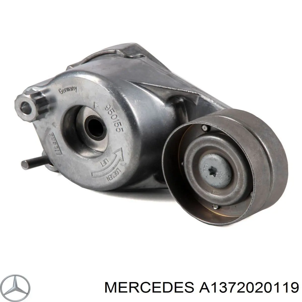 Do koszyka A1372020119 Mercedes Rolka prowadząca, kierunkowa paska napędowego