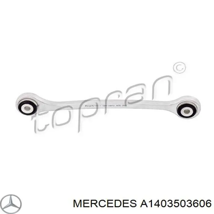 A1403503606 Mercedes Wahacz zawieszenia tylnego górny lewy/prawy
