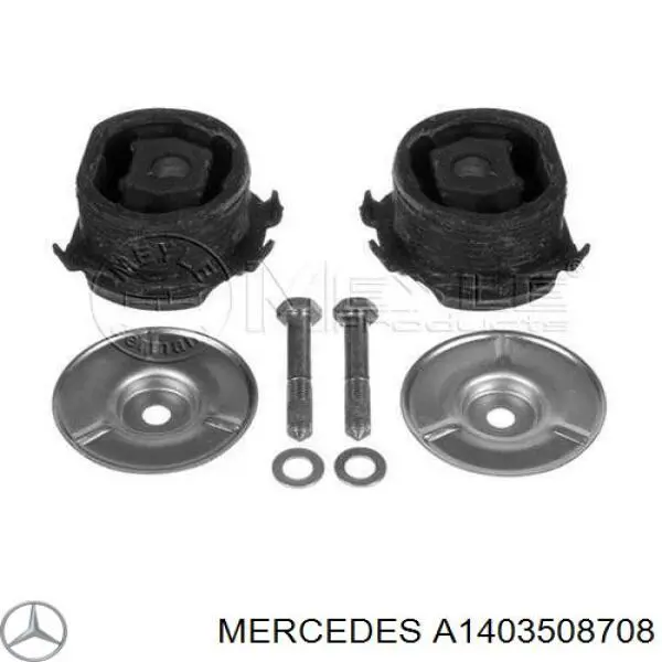 Silentblock tylnej belki Mercedes A1403508708 cena, od 118,50 USD