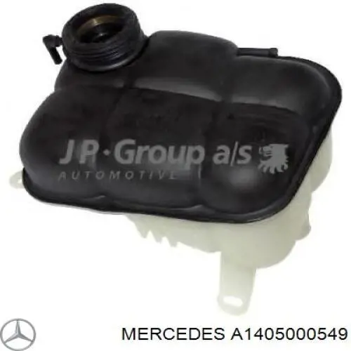 Do koszyka A1405000549 Mercedes Zbiorniczek wyrównawczy układu chłodzenia