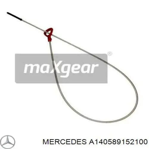 Bagnet poziomu oleju w automatycznej skrzyni biegów Mercedes A140589152100 cena, od 8,12 USD