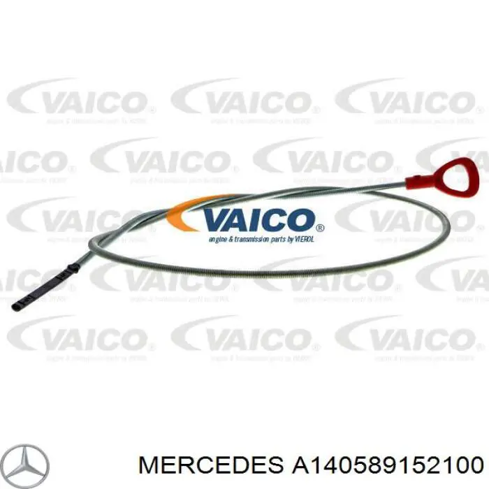 Do koszyka A140589152100 Mercedes Bagnet poziomu oleju w automatycznej skrzyni biegów