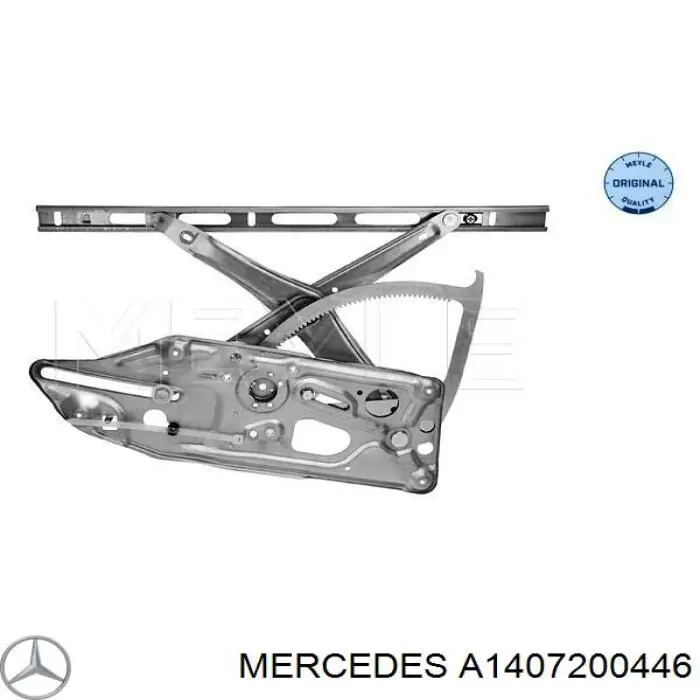 Mechanizm podnoszenia szyby drzwi przednich prawych Mercedes A1407203046 cena, od 111,10 USD
