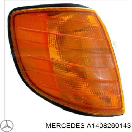 A1408260143 Mercedes Kierunkowskaz lewy