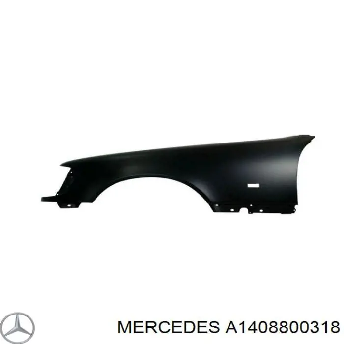 A1408800318 Mercedes Błotnik przedni lewy