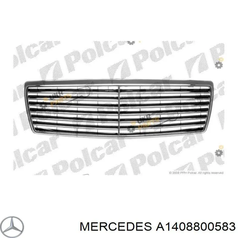A1408800583 Mercedes Atrapa chłodnicy