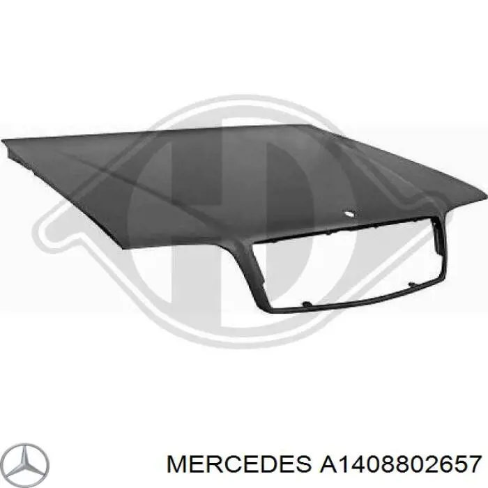 Maska silnika Mercedes S sedana (W140) (1991 - 1998) cena, od 549,13 USD