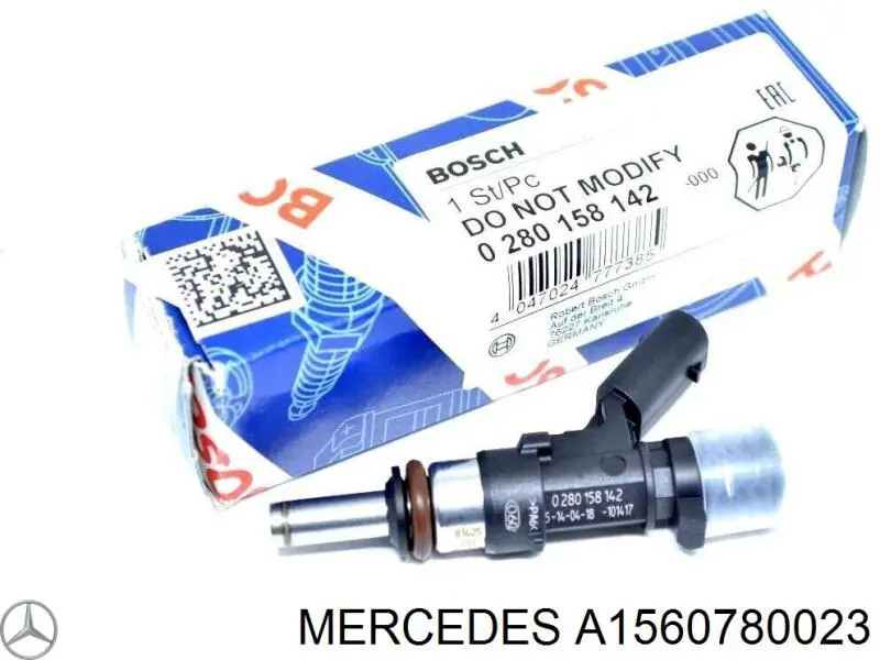 Do koszyka A1560780023 Mercedes Wtryskiwacz paliwa