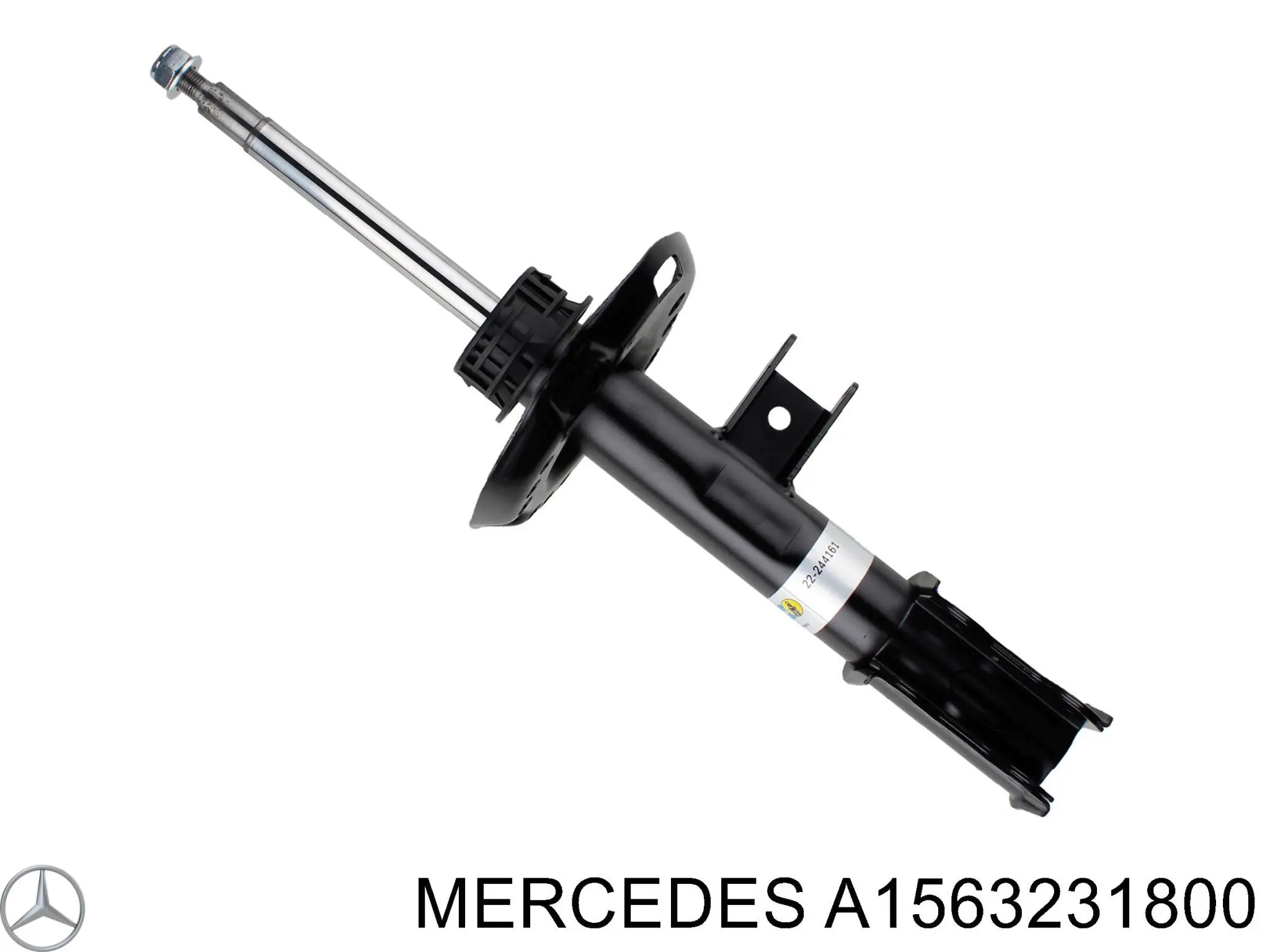 Amortyzator przedni prawy Mercedes A1563231800 cena, od 119,11 USD