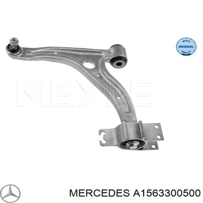 Wahacz zawieszenia przedniego dolny lewy Mercedes A1563300500 cena, od 185,64 USD