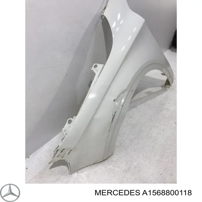 A1568800118 Mercedes Błotnik przedni lewy