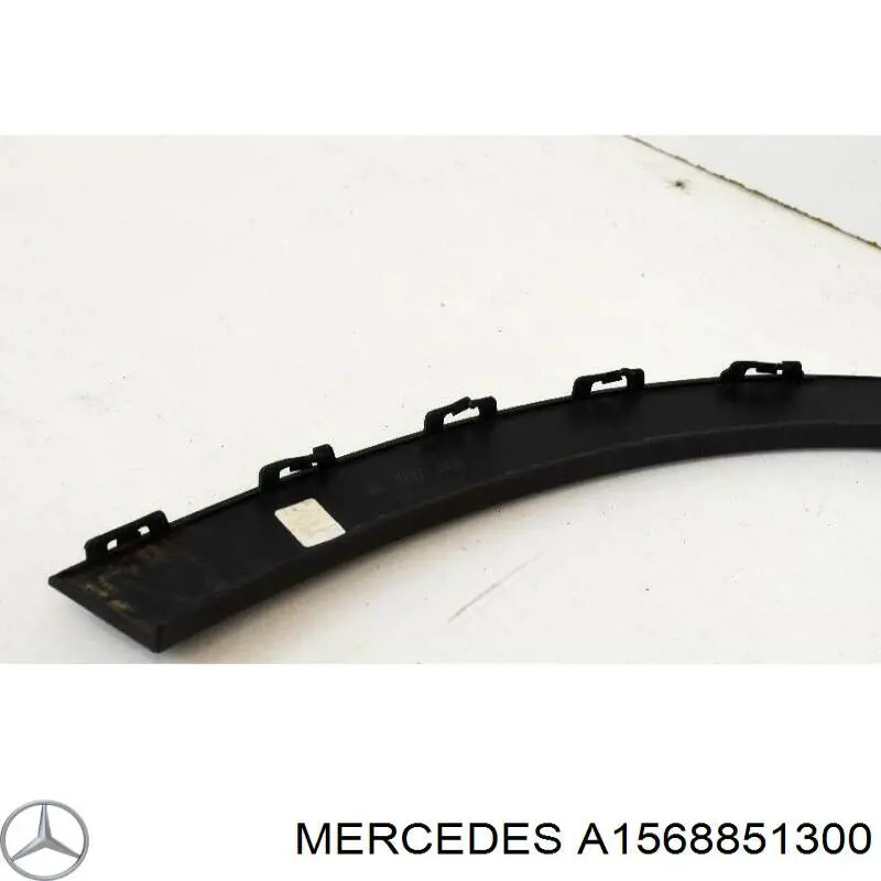 Do koszyka A1568851300 Mercedes Poszerzenie (nakładka) reperaturki tylnego błotnika lewy