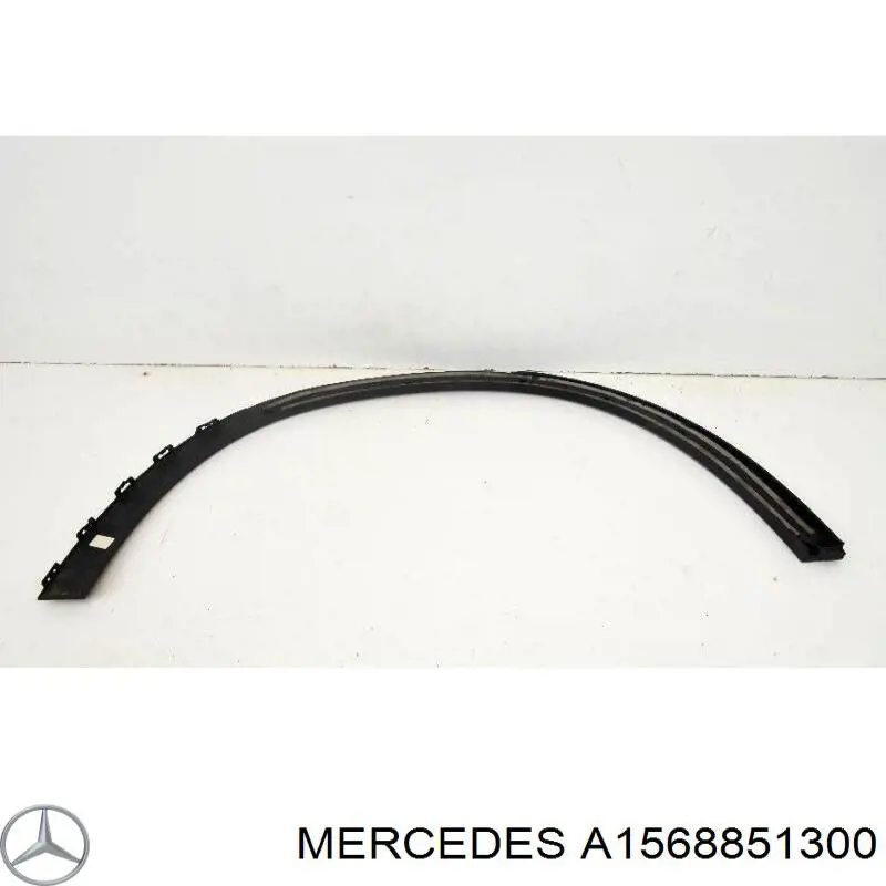 Poszerzenie (nakładka) reperaturki tylnego błotnika lewy Mercedes A1568851300 cena, od 114,07 USD