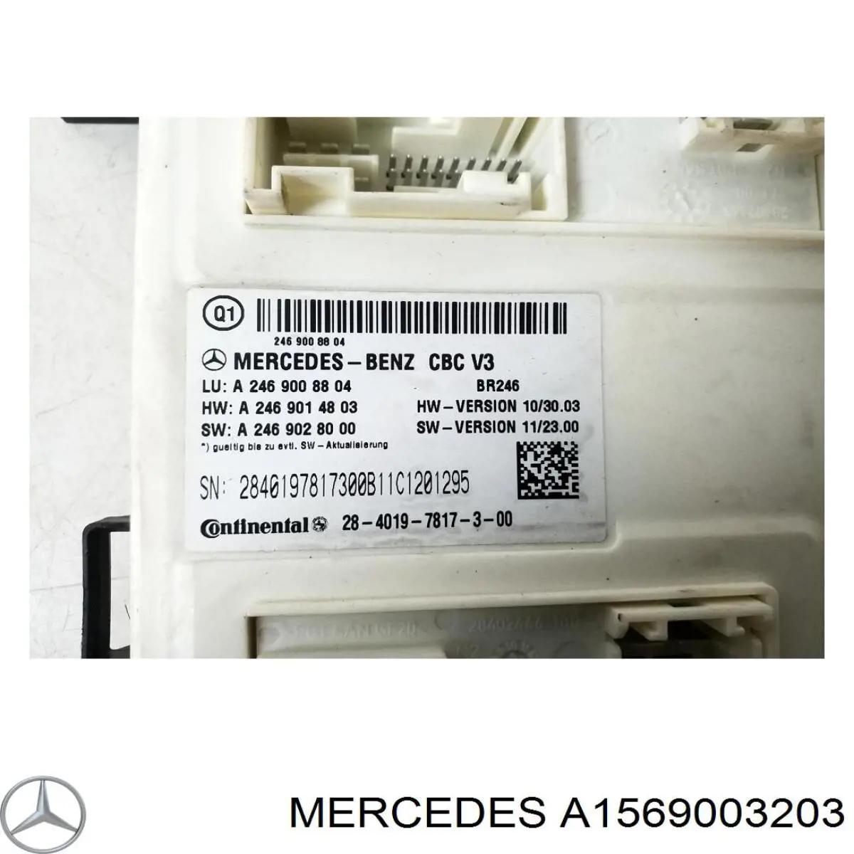 A1569003203 Mercedes Moduł SAM