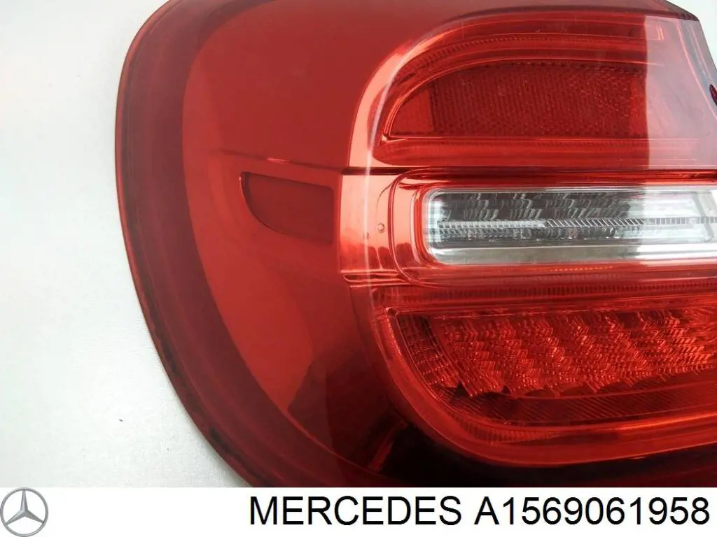 Lampa zespolona tylna lewa Mercedes A1569061958 cena, od 274,52 USD