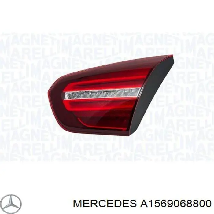 A1569068800 Mercedes Lampa zespolona tylna prawa
