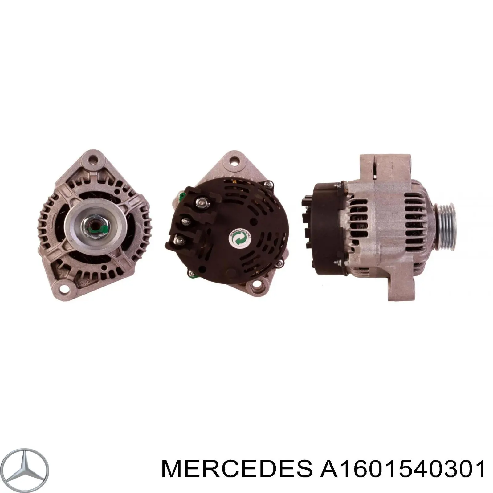 Do koszyka A1601540301 Mercedes Alternator
