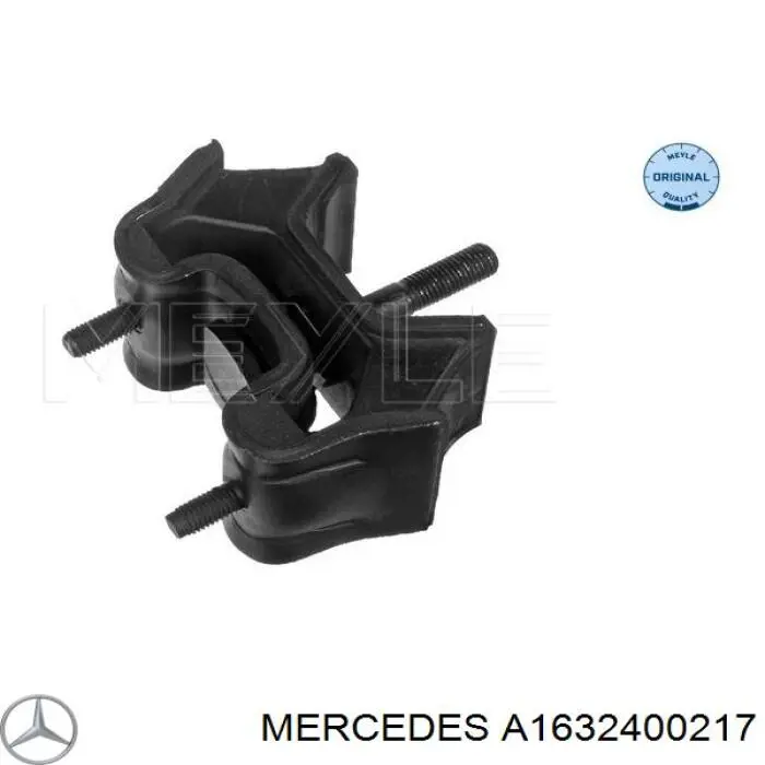 Poduszka (podpora) silnika lewa/prawa Mercedes A1632400217 cena, od 32,65 USD