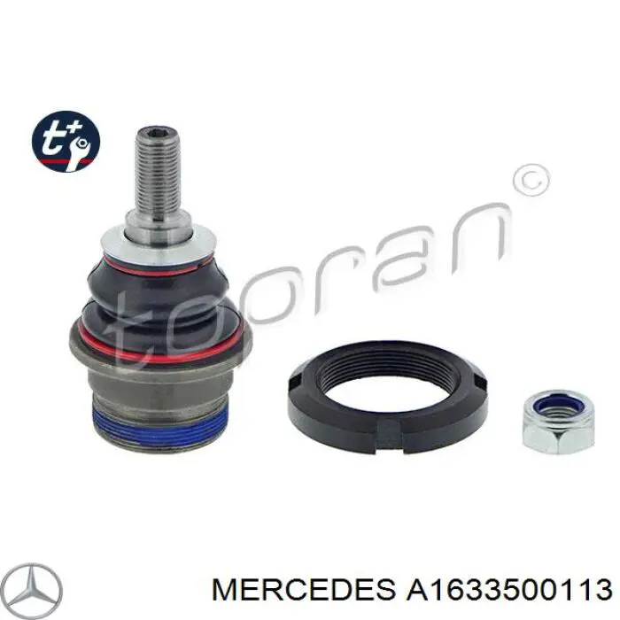 A1633500113 Mercedes Sworzeń wahacza zawieszenia tylnego dolny
