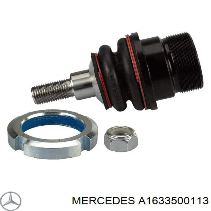 Sworzeń wahacza zawieszenia tylnego dolny Mercedes A1633500113 cena, od 25,38 USD