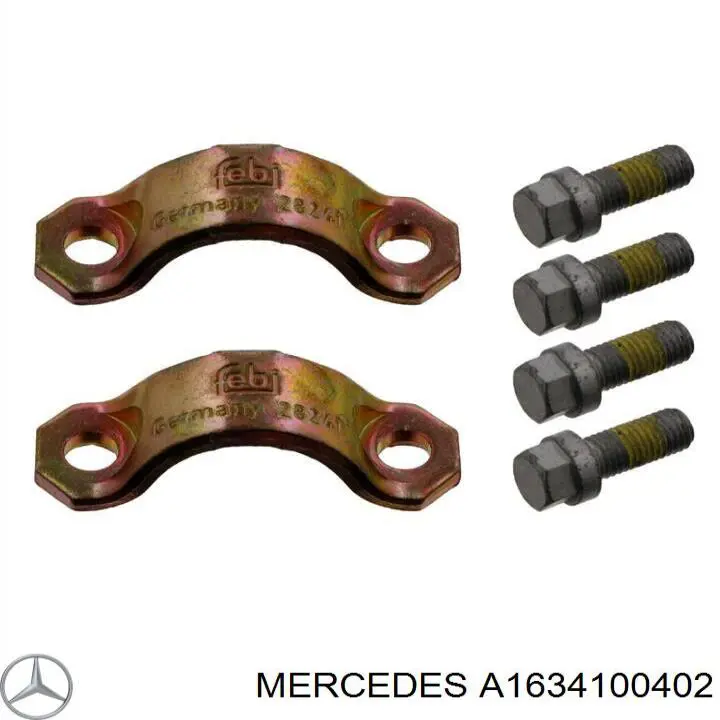 Wał Cardana tylny, kompletny Mercedes A1634100402 cena, od 294,78 USD