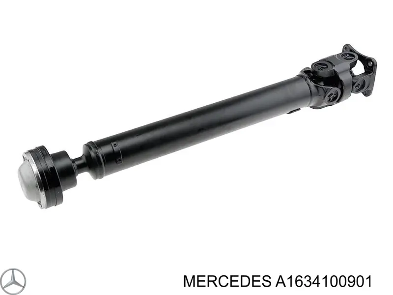 A1634100901 Mercedes Wał Cardana, do mostu przedniego