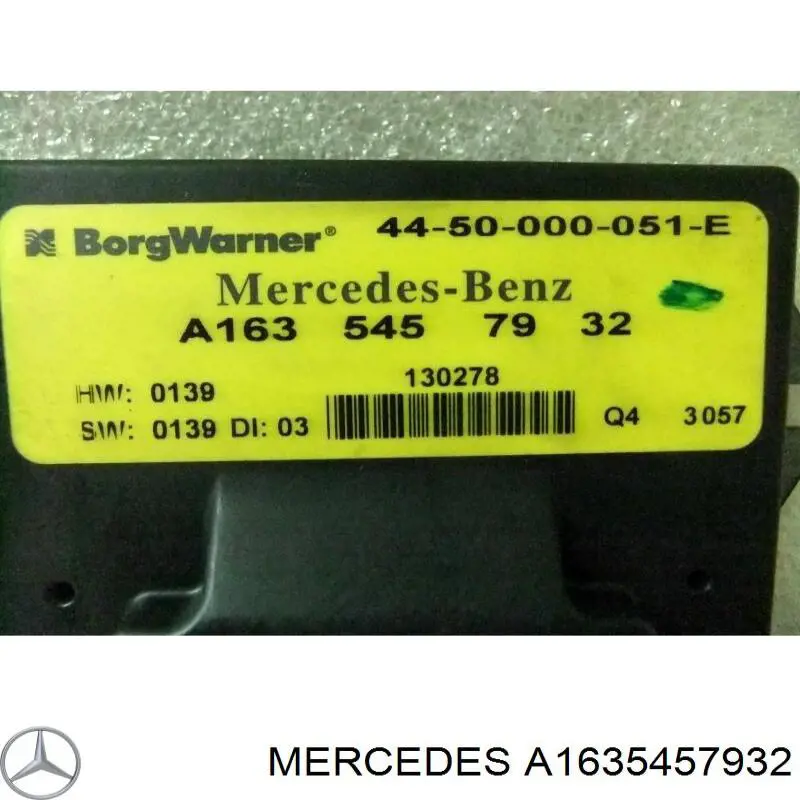A1635457932 Mercedes Sterownik skrzyni rozdzielczej