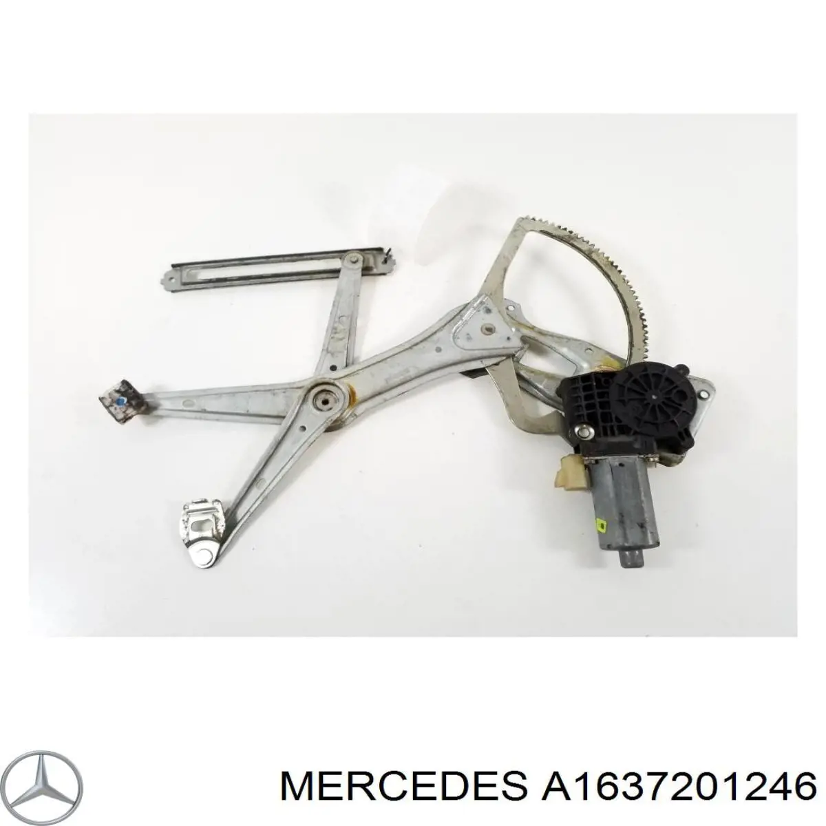 Mechanizm podnoszenia szyby drzwi przednich prawych Mercedes A1637201246 cena, od 81,72 USD