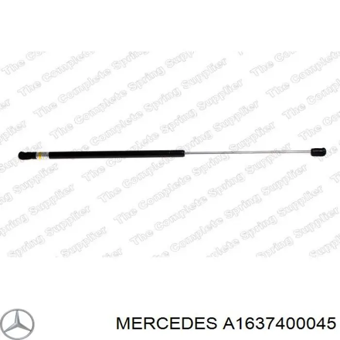 A1637400045 Mercedes Amortyzator klapy bagażnika (3/5 drzwi-tylnych)