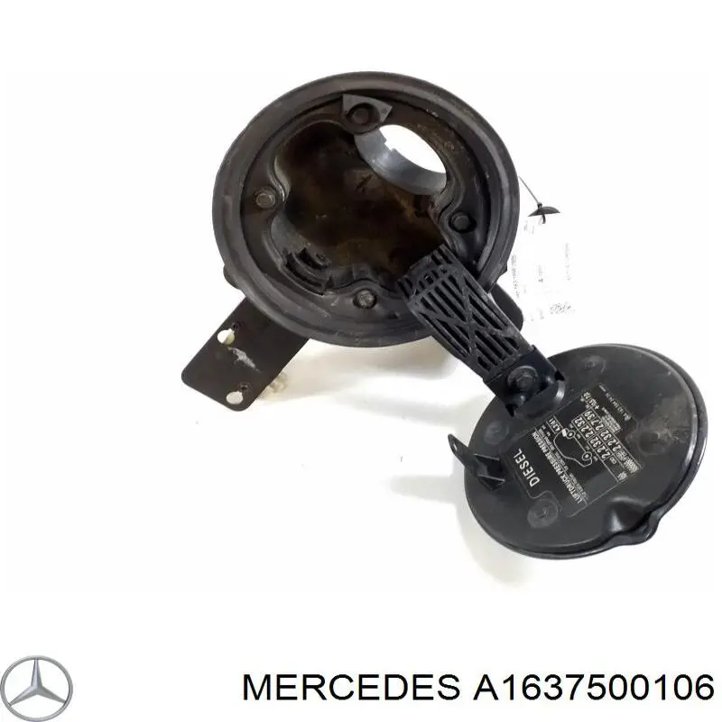 A1637500106 Mercedes Klapka wlewu paliwa