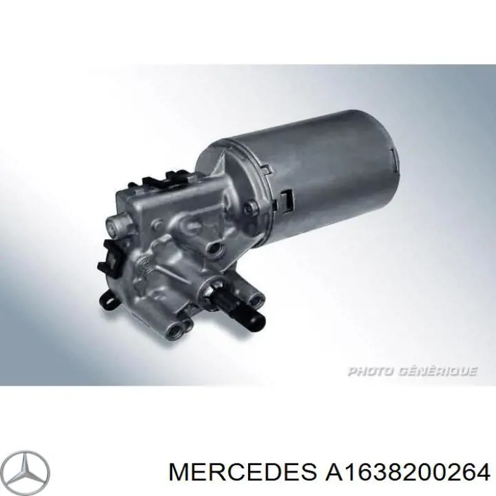 1638200264 Mercedes Lampa zespolona tylna prawa